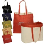 All-Natural Jute Reversible Tote