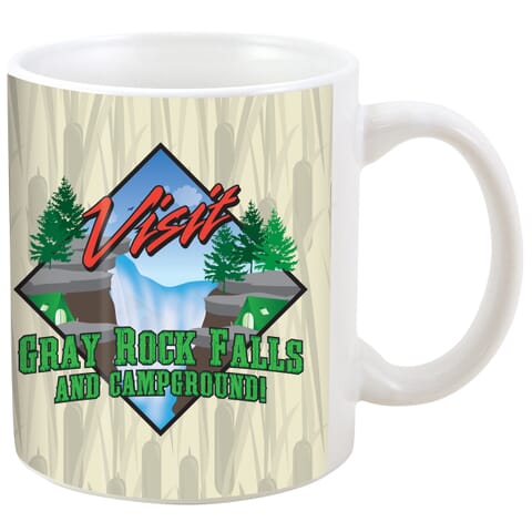 cull color mug with custom imprint