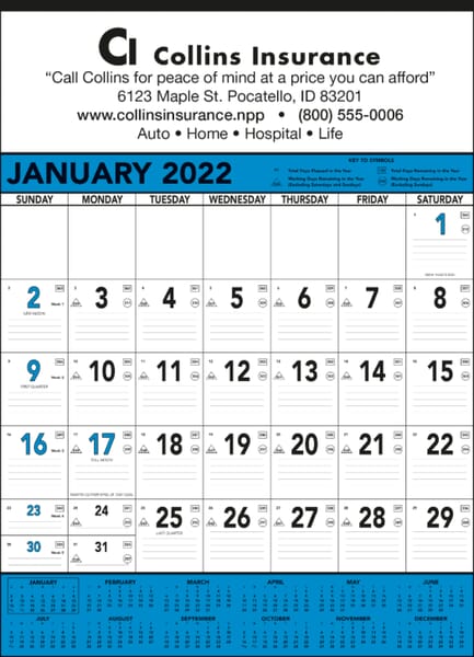 2021 Commercial Memo Calendar