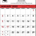 2021 Commercial Memo Calendar
