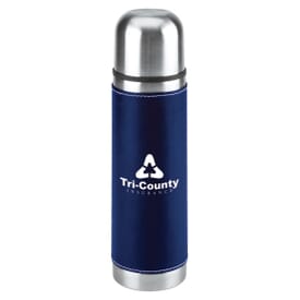 16 oz Notable Leatherette Vacuum Bottle