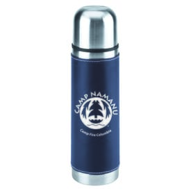 16 oz Notable Leatherette Vacuum Bottle