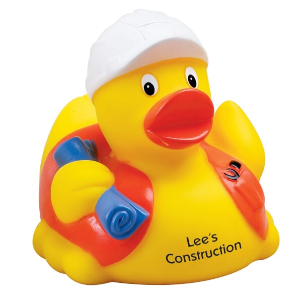 Dressed-Up Duck - Construction Worker