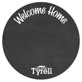 Circle Chalkboard Magnet-11" Dia.
