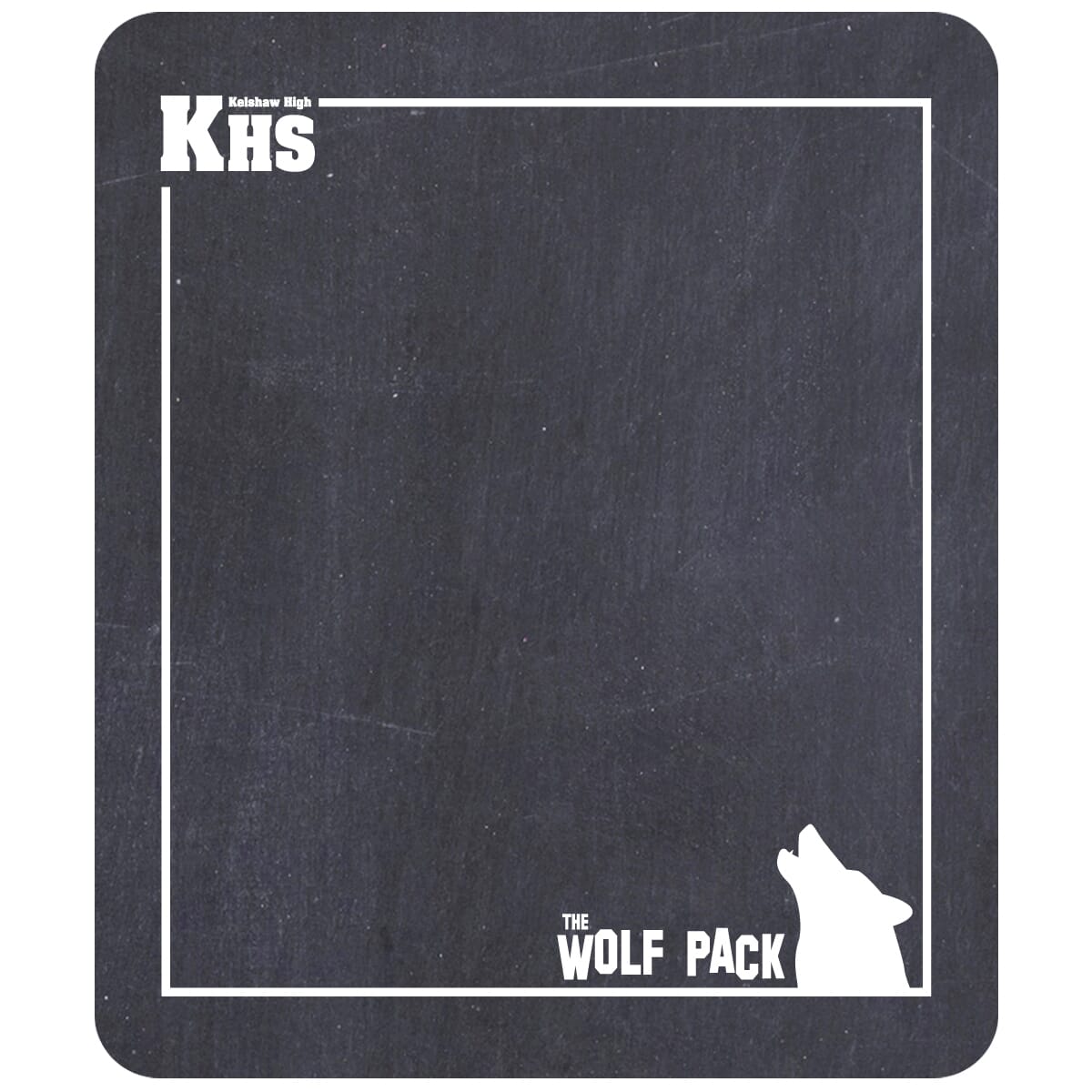 Rectangle Chalkboard Magnet-7" X 8 1/4"