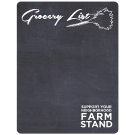 Rectangle Chalkboard Magnet-8 1/2" X 11"
