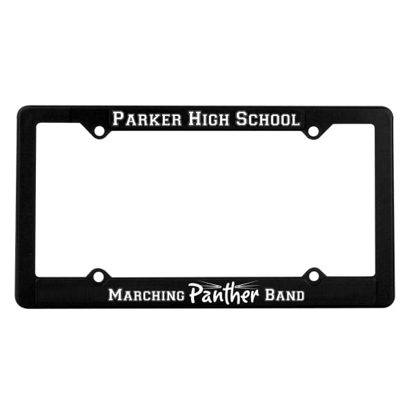 License Plate Ad Frame