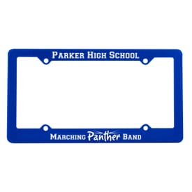 License Plate Ad Frame