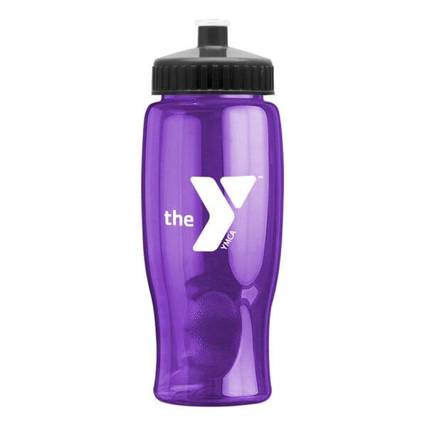 27 oz Poly-Squeeze Sport Bottle Translucent
