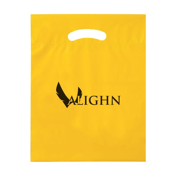 Custom Logo Printed Plastic Gift Bags/Shopping Bags/Grocery Bags with  Reinforced Die Cut Handle - China Die Cut Bag and Die Cut Bags Clear price