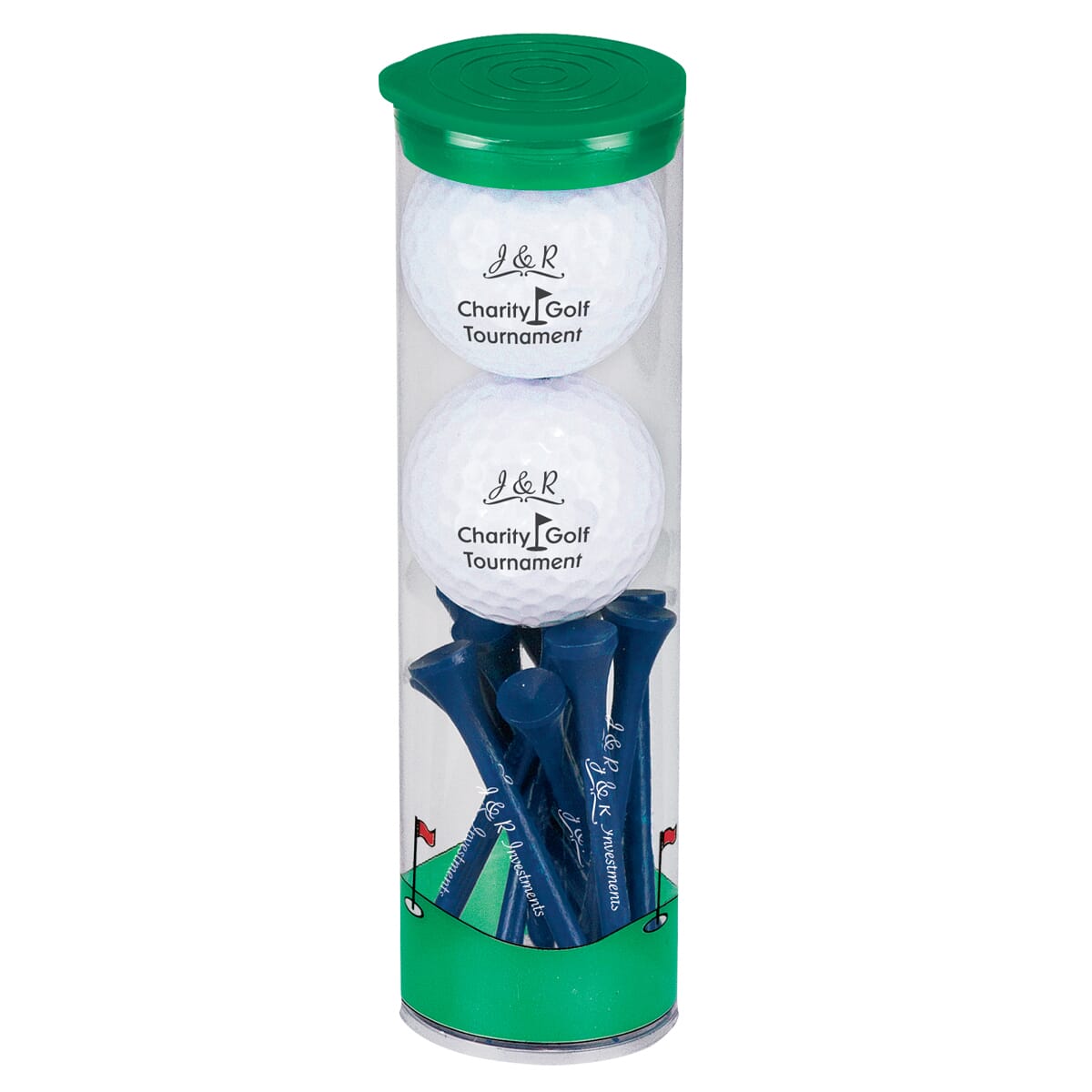 Wilson® Ultra 2-Ball & Tees Tube