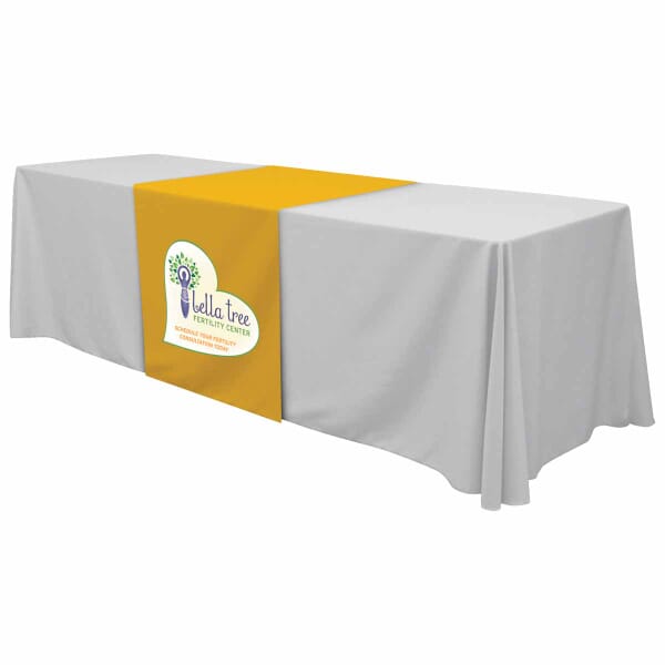 28" Standard Table Runner – Full Color Front Panel