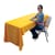 6ft Economy 3-Sided Table Throw - Full Color Front Panel