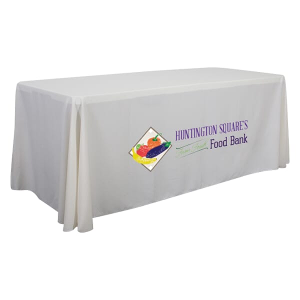 6ft Economy 3-Sided Table Throw