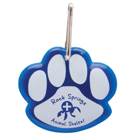 Reflective Tag-Paw
