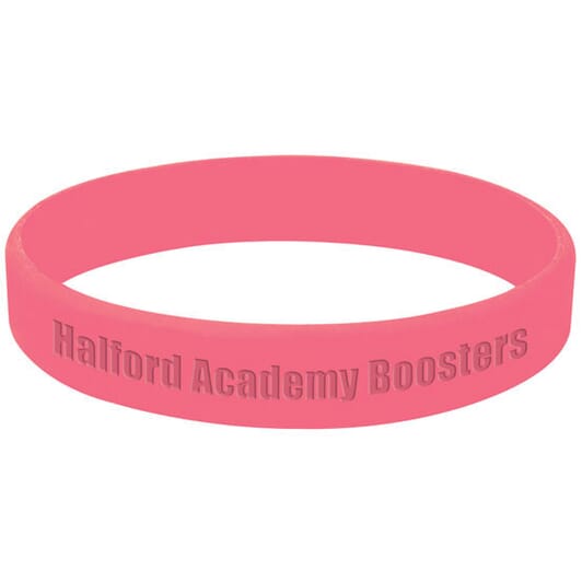 custom pink wristband
