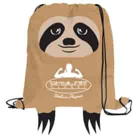 Paws ‘N Claws Drawstring Backpack – Sloth