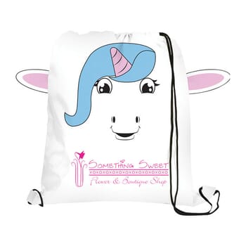 Paws ‘N Claws Drawstring Backpack – Unicorn