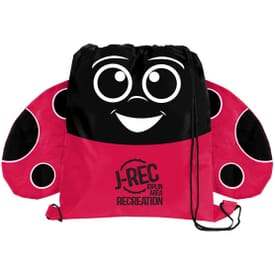 Paws ‘N Claws Drawstring Backpack – Ladybug