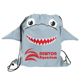 Paws &#8216;N Claws Drawstring Backpack &#8211; Shark