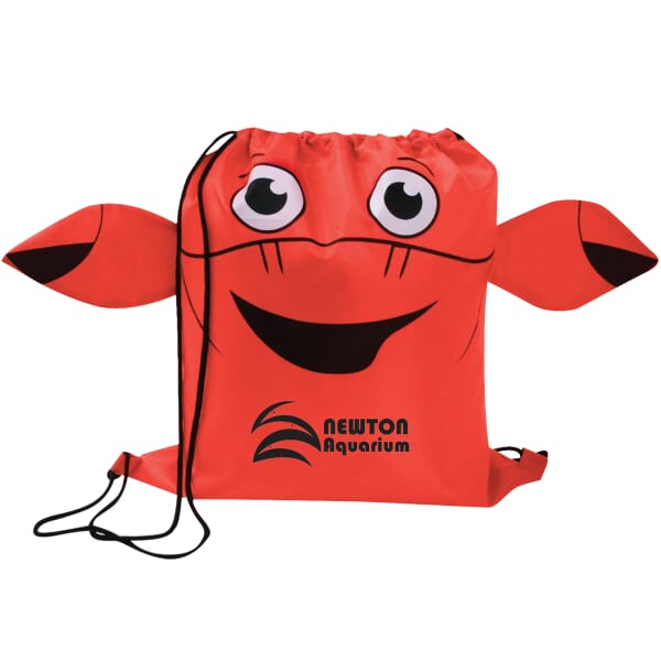 Paws ‘N Claws Drawstring Backpack – Crab