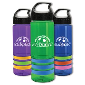 24 oz Color Band Bottle