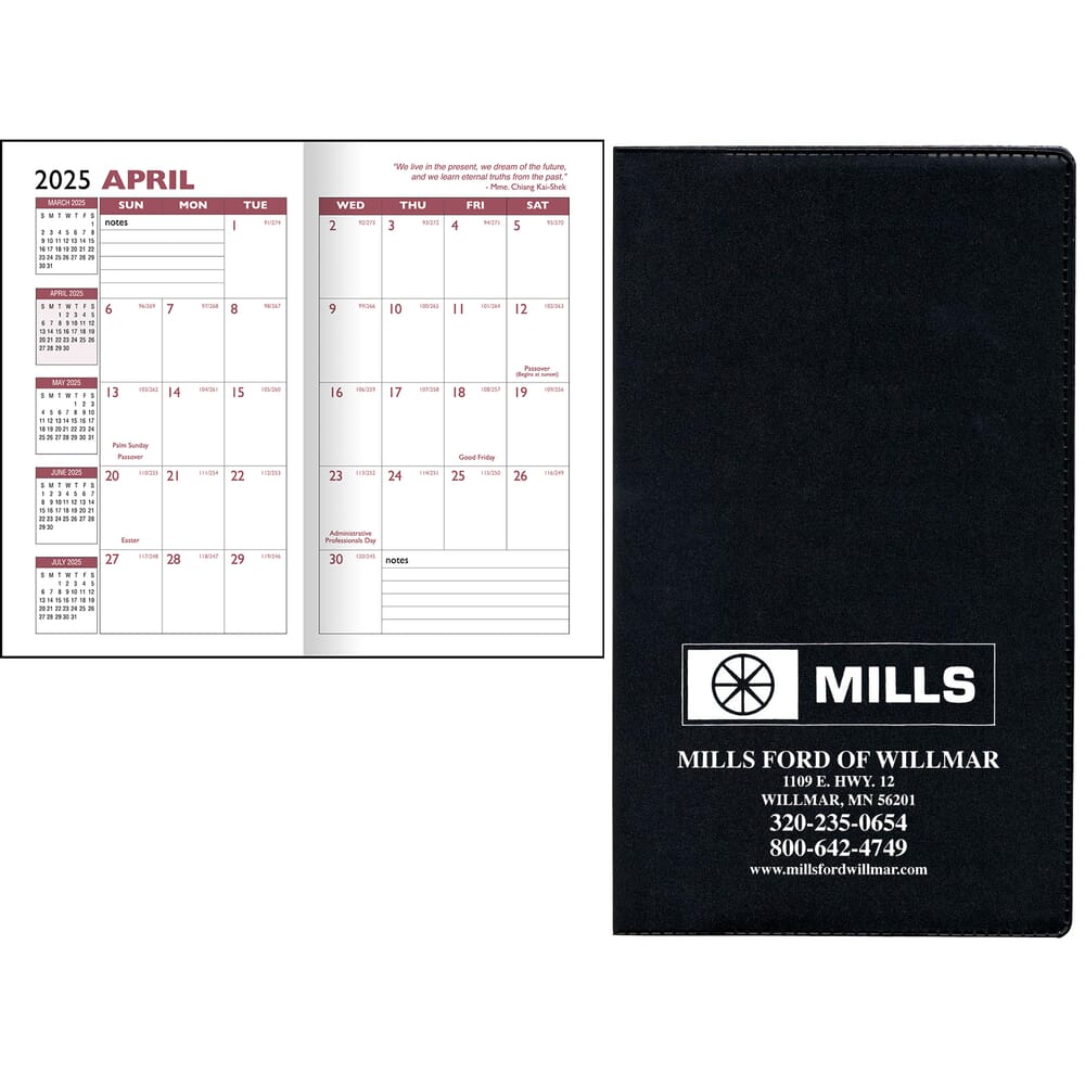 2026 14 Month Academic Pocket Planner
