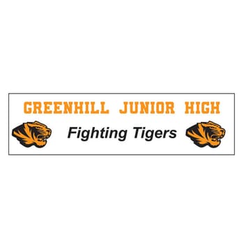 Removable Car Sticker w/ Adhesive on Front