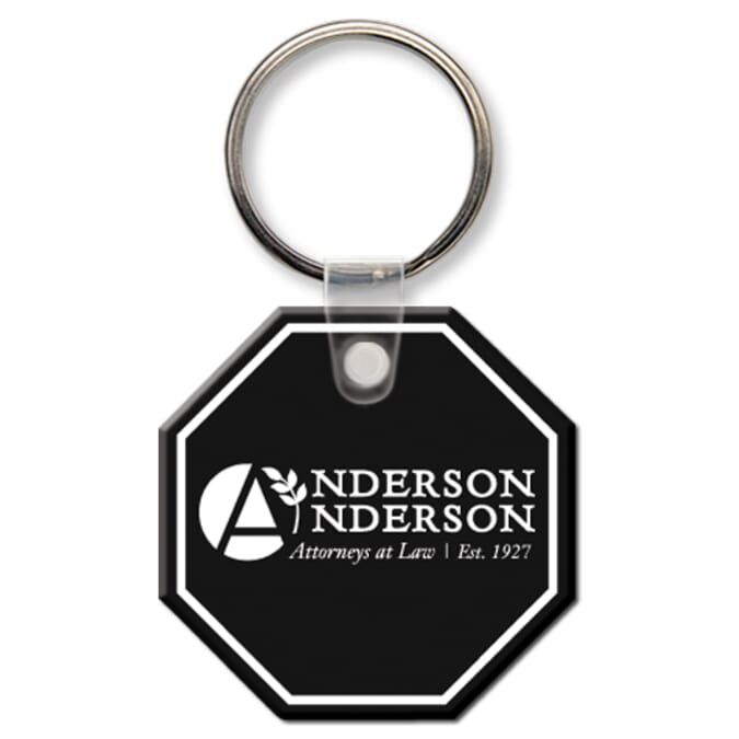 Classic Key Tag - Stop Sign - Promotional Giveaway | Crestline