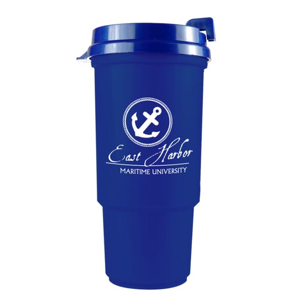 16 oz Back To Basics Travel Tumbler