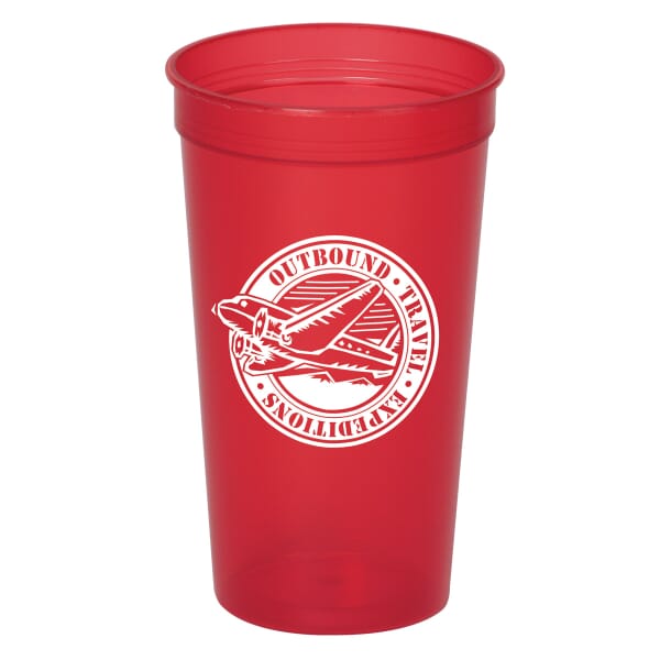 32 oz Translucent Stadium Cup