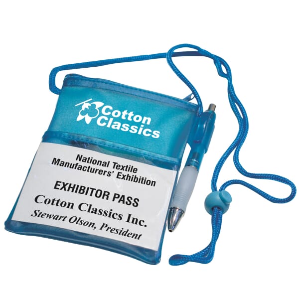 Custom Imprinted Trade Show Lanyards & Badges with Logo