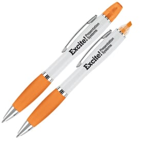 Curvy Combo Pen with Highlighter