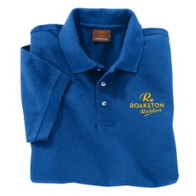 Harriton Ringspun Piqué Polo – Men's