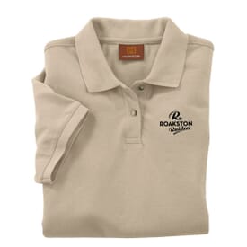 Harriton Ringspun Piqué Polo – Ladies'