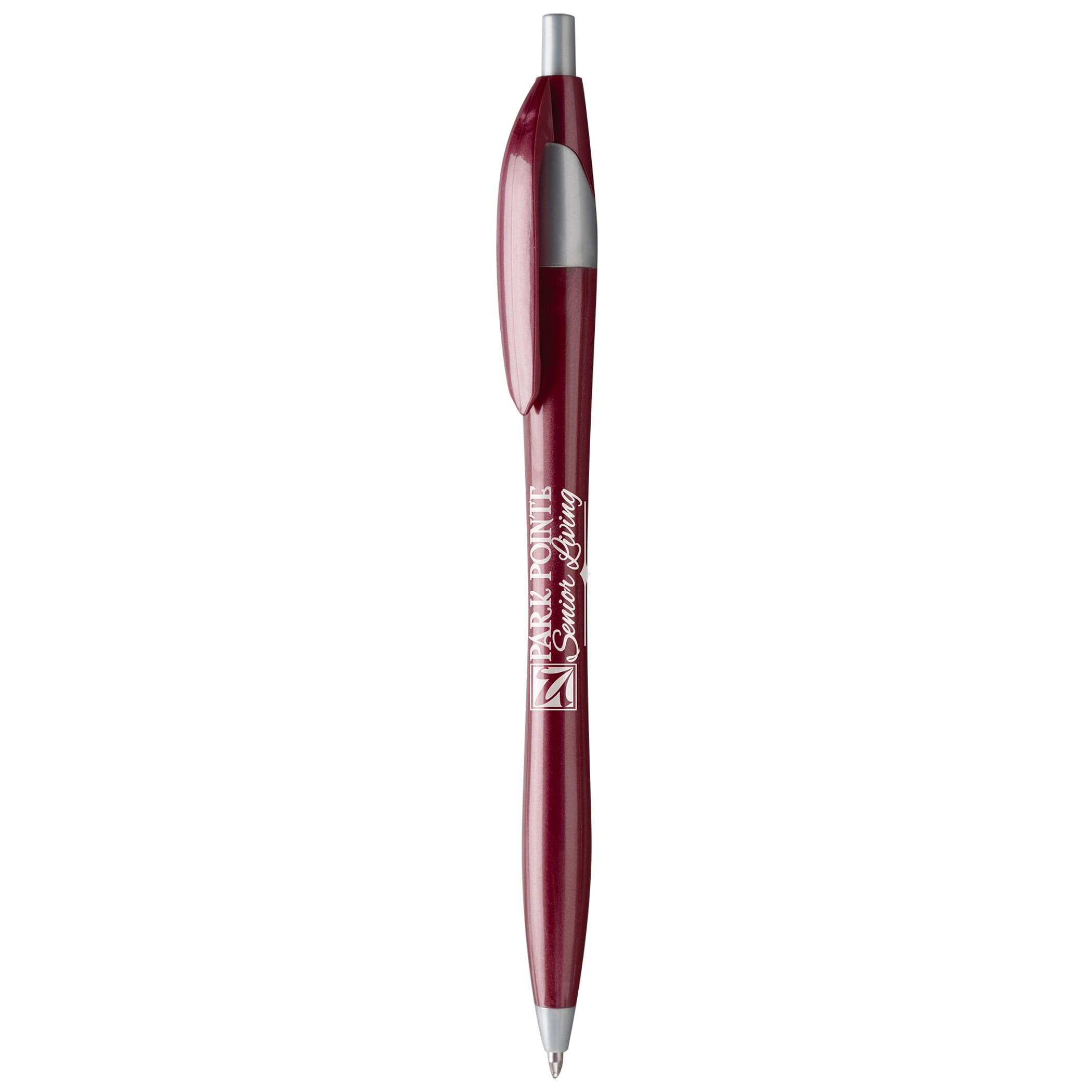 Smooth writing pen with logo