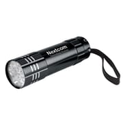 Black LED flashlight