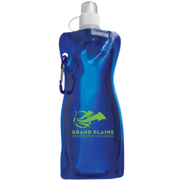 Flex Foldable 16 oz Water Bottle with Carabiner