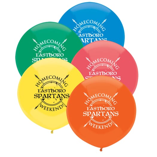 17" Outdoor Balloons-Basic Colors