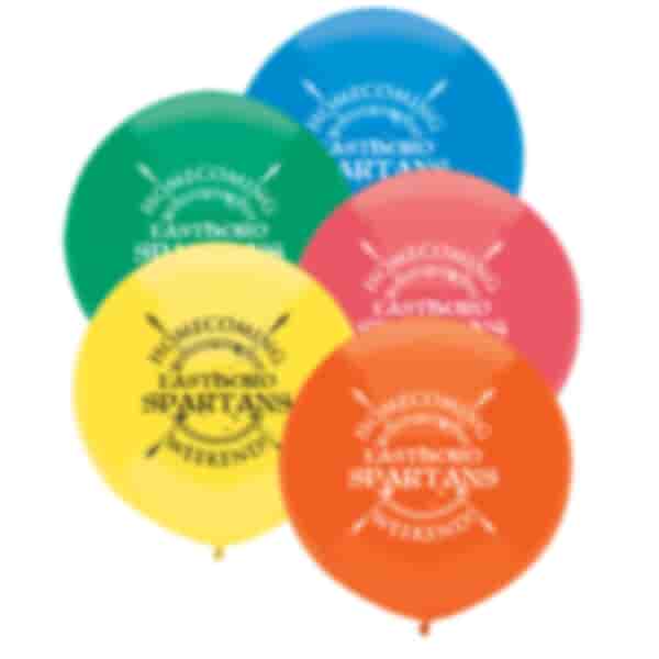 17" Outdoor Balloons-Basic Colors