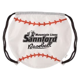 Game Time!® Drawstring Backpack - Baseball