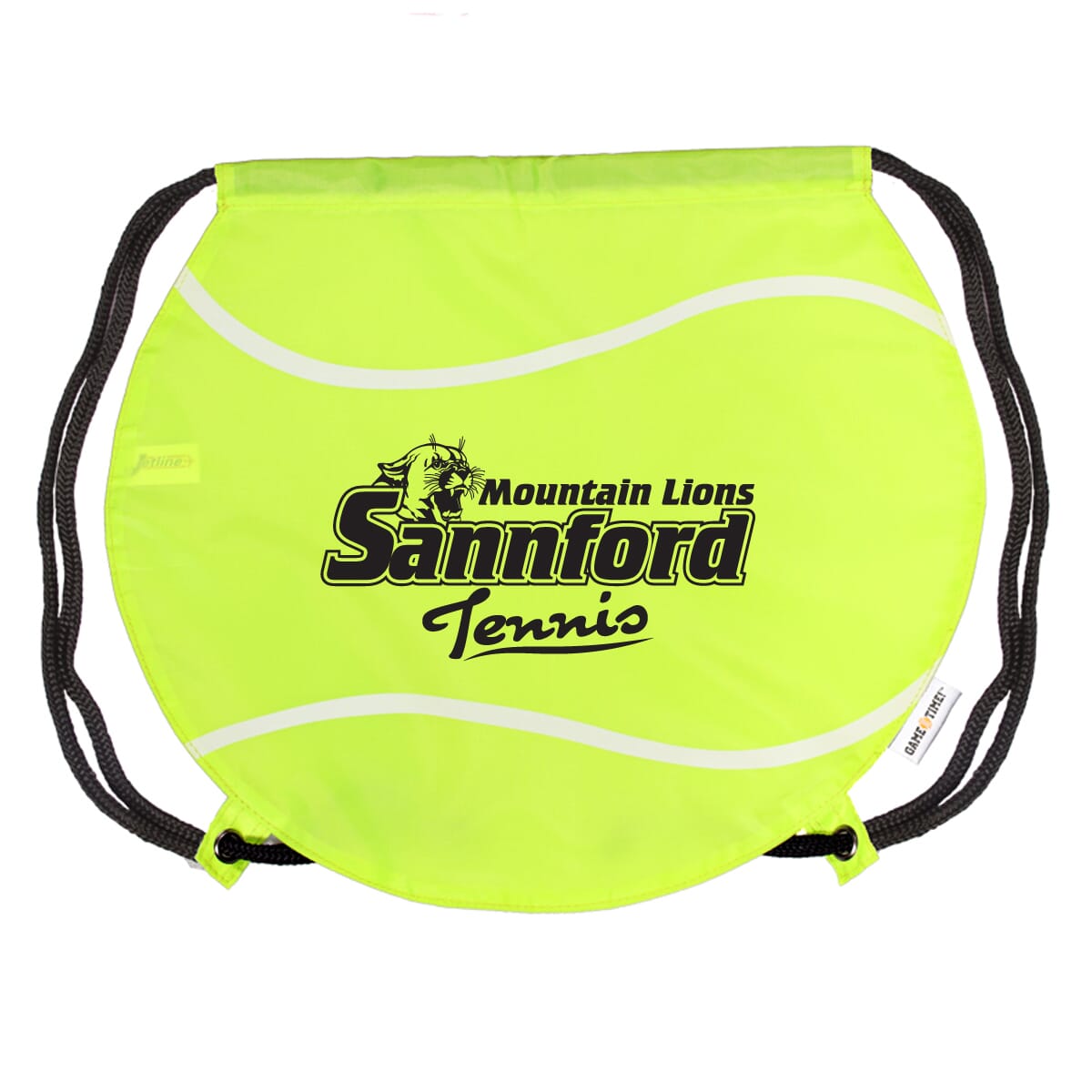 Game Time!® Drawstring Backpack -Tennis Ball