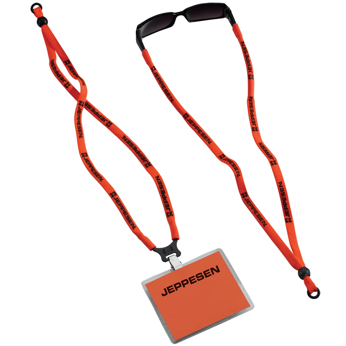 Dual Lanyard and Eyeglass Straps