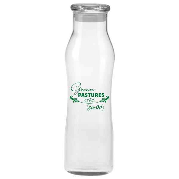 Curvy Glass Water Bottle