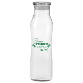 Curvy Glass Water Bottle