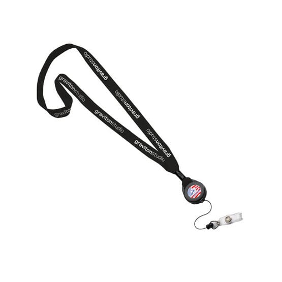 2-In-1 Lanyard Badge Reel