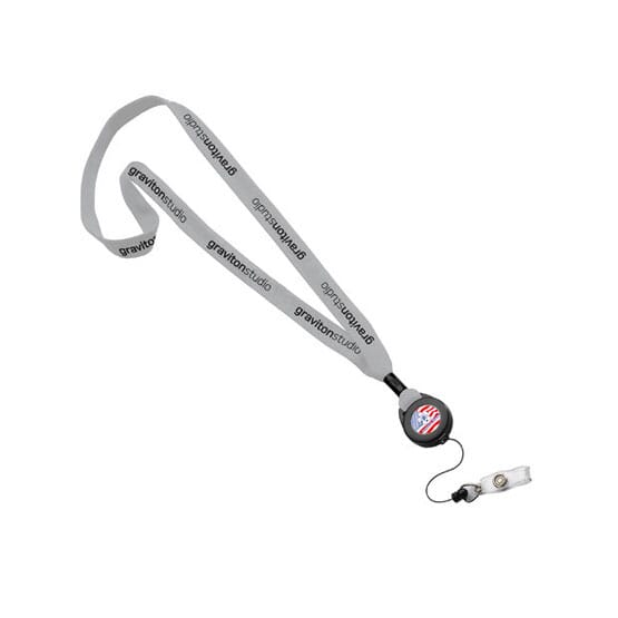 2-In-1 Lanyard Badge Reel