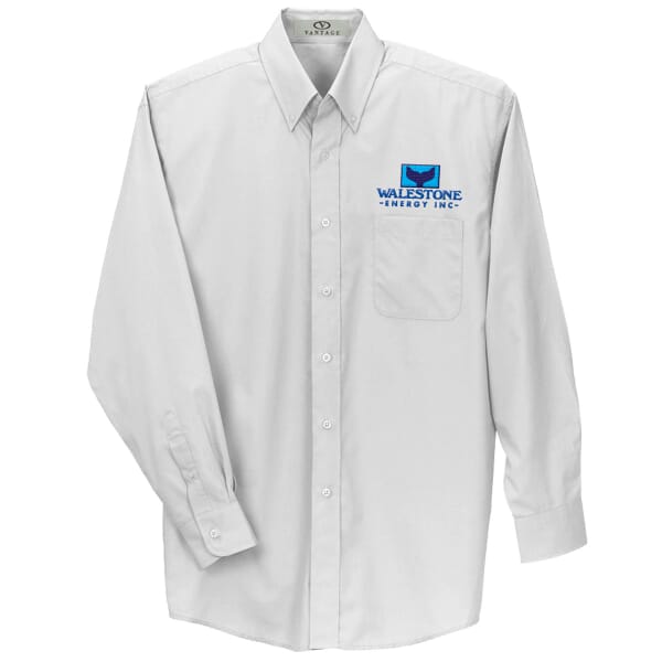 Blended L/S Poplin Shirt-Men's