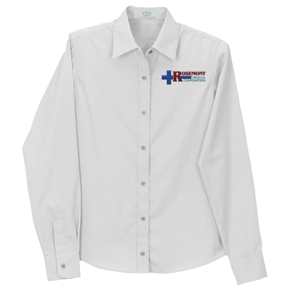 Blended L/S Poplin Shirt-Ladies'