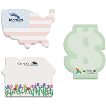 Souvenir® Die Cut Sticky Notes 4 x 3